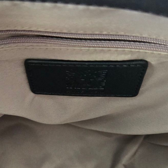 NWOT Anne Klein Black Quilted Handbag with Scarf - Picture 4 of 7